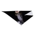 thumbnail image 3 of JUNZAN Black Cobra Snake Dog Bandanas,Dog Bandanas Scarf Triangle Bibs Kerchief Flannel Thicken Cotton Bandana for Small Medium Large Dogs and Cats, 3 of 6