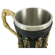 Ossuary Style Skeleton Tankard Coffee Mug Cup