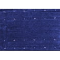 thumbnail image 1 of Ahgly Company Machine Washable Indoor Rectangle Abstract Blue Contemporary Area Rugs, 6' x 9', 1 of 4