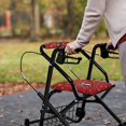 thumbnail image 4 of HELLHERO Snowflake Kitten Rollator Seat Cover Rollator Walker Seat Back Covers and Removable and Washable Non-Slip Cover for Outdoors and Travel, 4 of 7