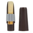 thumbnail image 1 of HONMEET 1 Ensemble Saxophone Alto Ligature Marron Résistant à la Déformation, 1 of 8