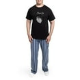 thumbnail image 5 of CafePress - Miniature Schnauzer Men's Dark Pajamas - Men's Dark Loose Fit Cotton Pajama Set, 5 of 7