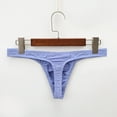 thumbnail image 3 of TIHLMK sous-Vêtements pour Hommes Taille Basse Mode Rayures Colorées String Confortable, 3 of 8