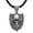 Silver, variant on PikaLF Norse Viking Deer Necklace for Men, Vintage Elk Pendant Necklace with 19.7” Chain, Celtic Deer Head Totem Amulet Necklace, Viking Runes Talisman Necklace, Punk Animal Deer Jewelry for Men