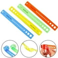 thumbnail image 4 of 30cm Transparent Flexi Bendy Ruler - Foldable, Durable, Multifunctional for School & Office, 4 of 8