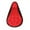 Red, variant on 3D Bike Seat Cover- Comfortable Extra Soft Bicycle Seat - Bike Saddle Cushion with Reflective Strap