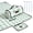 Green-5' x 6'8" (Square), variant on Outdoor Picnic Blanket Extra Large 80''x60'' Waterproof Foldable Blankets Gingham Mat For Beach Camping Grlawn Park Accessories Cute Couple Ideas Wedding (blue 80"x60")