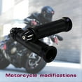 thumbnail image 2 of Poignée de Guidon, Poignées Imperméables Noires Résistantes à l'Usure pour Moto ATVS, 2 of 8