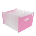 thumbnail image 3 of Carpeta de archivos desplegable Baoblaze organizador de archivo expandible A4 rosado, 3 of 8