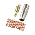 thumbnail image 2 of 12Pcs/Set Mb 15Ak Mig/Mag Welding Contact Tips 25Mm M6 Gas Nozzle Tip Holder 0.9Mm, 2 of 10