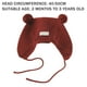 thumbnail image 2 of Gorro de ganchillo para bebé, gorro con orejas de oso bonito para niños y niñas, gorros con orejeras para otoño e invierno, gorro cálido, 2 of 5