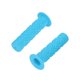 thumbnail image 1 of Cubiertas de empuñaduras de manillar de bicicleta Unique Bargains 120mm, protectores de empuñaduras de bicicleta de goma, ligeras, 1 par, color azul, 1 of 6