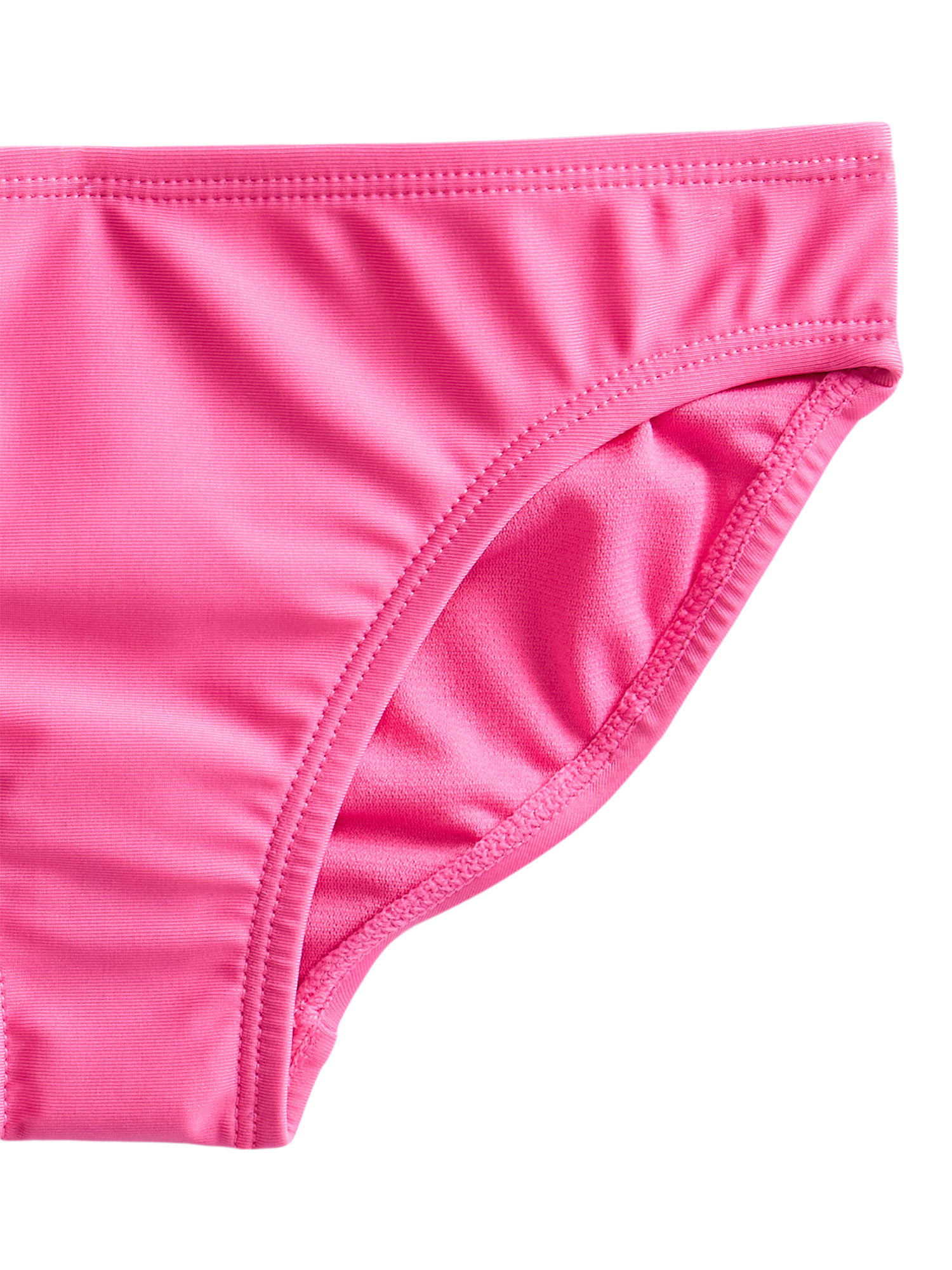 Wonder Nation Girls' Ruffle Strap Bikini with UPF 50+, 2-Piece, Sizes 4-18