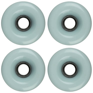 Longboard Wheels 70mm Smooth Light Blue USA Made 78A