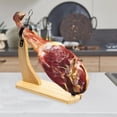 thumbnail image 3 of Jamonero Espa?a Madera Sin Acabar DIY Para Jamones Italianos Prosciutto Espa?ol Sunnimix Jamonero España, 3 of 8