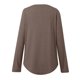 thumbnail image 5 of MHFRRA Camisa de Manga Larga, Informal, de Otoño, Cómoda, Suave y Básica, para Uso Diario. Caqui, 5 of 7