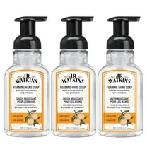 J.R. Watkins Foaming Hand Soap, Orange, 3 pack, 9 fl oz