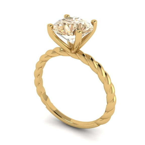 1.6ct Round Cut Red Ruby 18k Yellow Gold Engraving Statement Bridal Wedding Halo Designer Ring Size 8.75