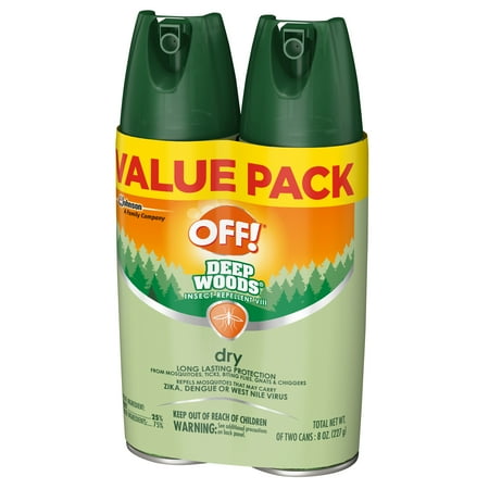 OFF! Deep Woods Mosquito Repellent Bug Spray - 2.5oz