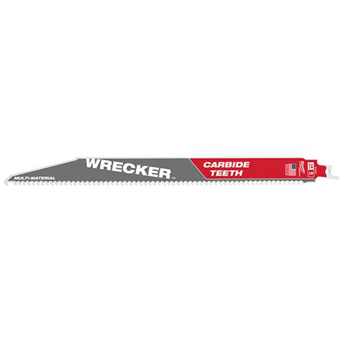 Milwaukee Tool 12" 6 TPI THE WRECKER with Carbide Teeth SAWZALL Blade 3PK