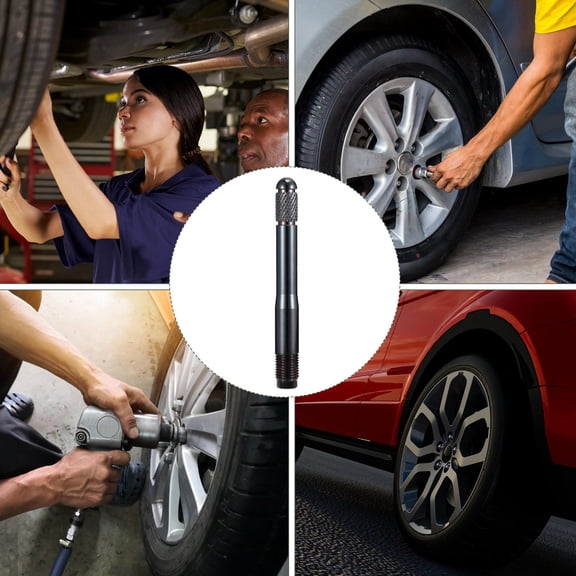 Healifty Stainless Steel Tire Rim Change Tool with Black Car Wheel Alignment Pin for Easy and Precise Vehicle Maintenance