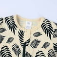 thumbnail image 6 of IROINNID Cotton Neutral Onesies Summer Newborn Baby Girls Boys Bodysuit Short Sleeve Printed Zipper One-piece Romper Jumpsuit,Beige, 6 of 9
