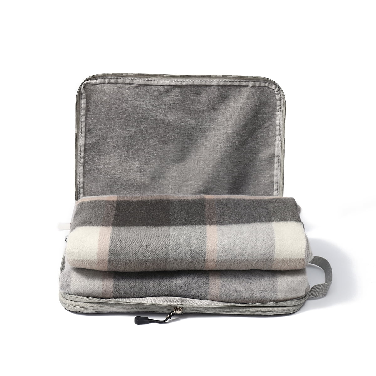 WAMSOFT Pure Wool Throw Blanket Knee Rug Warm Soft 83" x 55"for Couch Bed Camping throws blankets,1.5lb
