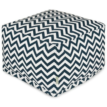 Majestic Home Goods Chevron Large Ottoman