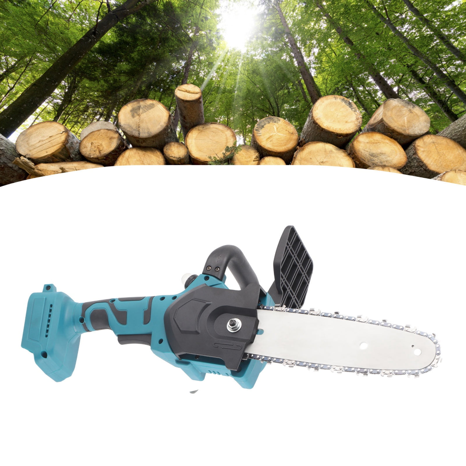 Portable Small Chain Saw, Hand Held Chain Saw Manual Control On Off
