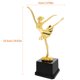 thumbnail image 2 of unbranded Trofeo De Baile Con De Bailarina Ideal Para Y, 2 of 7