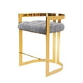 thumbnail image 1 of Canadian Lynda Pub Chair Grey Gold, 1 of 2