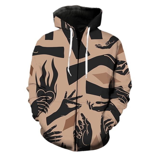 Sudadera con capucha y cremallera para hombre, diseño de festival de cerveza de dibujos animados, ropa de calle de gran tamaño para adolescentes, sudaderas con estampado 3D y capucha, chaquetas, tops