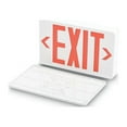 thumbnail image 3 of LED Exit Sign Polycarbonate, 12 1/4" x 2 1/2" x 8 3/4", White, 3 of 3