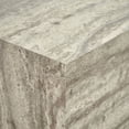 thumbnail image 5 of Mofit Home, Modern, Elegant, Gray Travertine+Wood, Horizon Low-Profile Coffee Table, Rectangular, Furniture for Living Room, Living Room, 1pc, 5 of 5