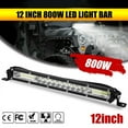 thumbnail image 5 of 1pcs LED Light Bar 12 inch 800W Work Light for Rv Atv SUV Boat Jeep Lamp Off-road Lighting, 5 of 11