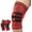 Red, variant on 2 Pack Knee Sleeves for Men Women, Compression Knee Brace Knee Sleeve with Side Stabilizers & Patella Gel Pad, Knee Bands for Pain Relief Knee Braces for Knee Pain Knee Brace for Arthritis Pain and S