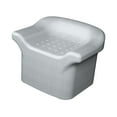 thumbnail image 2 of Asiento de inodoro Perfecl Silla de baño multifuncional antideslizante gris, 2 of 8