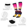 thumbnail image 3 of Sigee Neon Cassette Tape for Socks for Men Women Socks Stocking Compression Socks, 3 of 6