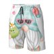 thumbnail image 4 of Balery Summer Gnome,Cute Gnome Traje de Baño Estilo Hawaiano para Hombre, Shorts de Secado Rápido con Bolsillos-XX-Large, 4 of 6