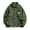 Army Green, variant on Men's Cargo Jacket Streetwear Oversize Lightweight Button Up Coat for Spring Fall Season