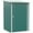 Green, variant on Outsunny 3.3' x 3.4' Lean-to Garden Storage Shed w/ Lockable Door Gray