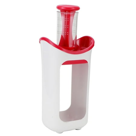 

Tebru Food Pouches Squeeze Station Press & Store System Portable Children Fruit Puree Squeezer Food Pouches for Home Kitchen Fruit Puree Squeezer