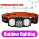 thumbnail image 1 of Lámpara Linterna LED impermeable USB recargable XPE COB pesca linterna frontal, 1 of 4
