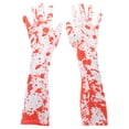 thumbnail image 1 of 1 par de guantes de sangre para fiesta y guantes de sangre manchados espeluznantes, conjunto de Cosplay, guante de sangre para Halloween, 1 of 6