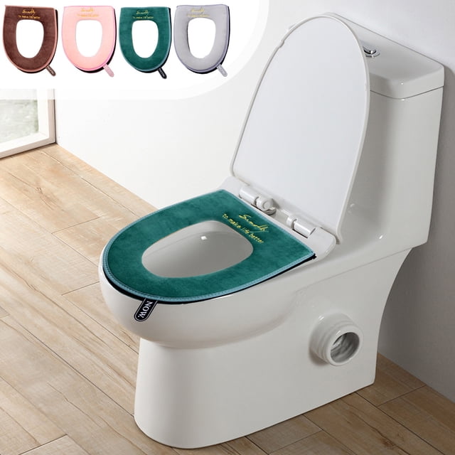 Xihbxyly Ofertas Del Día Liquidación Prime Mujeres Asiento de Inodoro con Cremallera, Modelo para El Hogar, Bordado, Asiento de Inodoro con Lavadora, Bonita Lavadora, Asiento de Inodoro Universal par