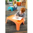 thumbnail image 5 of LapGear Turtle Table Kids Flexible Seating Lap Desk Tray, Orange, 5 of 9