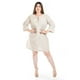 thumbnail image 5 of Vestido de lino a rayas Roman Fashion /Tallas Extras, 4085 (Líneas beige) beige 36, 5 of 7