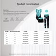 thumbnail image 7 of Zaldita Kids Girls Gymnastics Leotards Sparkly Ballet with Tumbling Shorts Yoga Leggings and Hairband Purple 6, 7 of 7