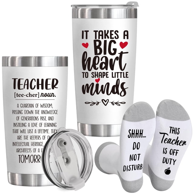 Vaso aislante GwhyGifts de 20 onzas con calcetines