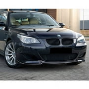 Stay Tuned Performance Front Bumper Splitter Spoiler Lip For 2006-2010 BMW E60 M5 H-Style Painted Black